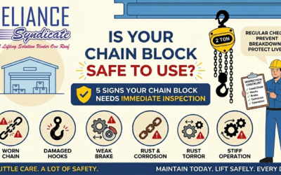 Is Your Chain Block Safe to Use? 5 Signs Your Chain Block Needs ImmediateInspection | Reliance Syndicate