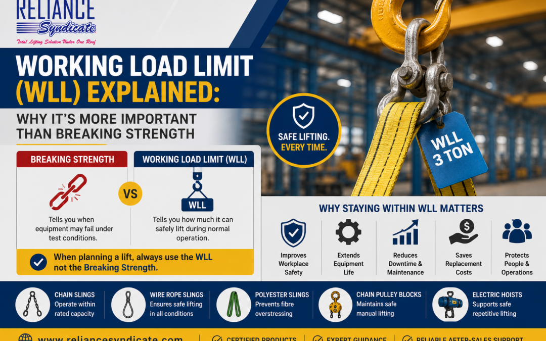 Working Load Limit (WLL) Explained: Why It’s More Important Than Breaking Strength