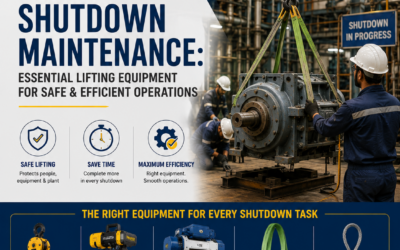 Plant Shutdown Maintenance: Essential Lifting Equipment for Safe and Efficient Operations