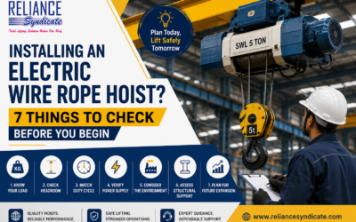 Installing an Electric Wire Rope Hoist? 7 Things to Check Before You Begin